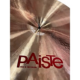 Used Paiste 22in 2002 Crash Cymbal