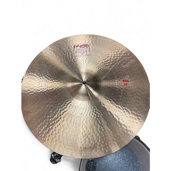 Used Paiste 24in 2002 Ride Cymbal