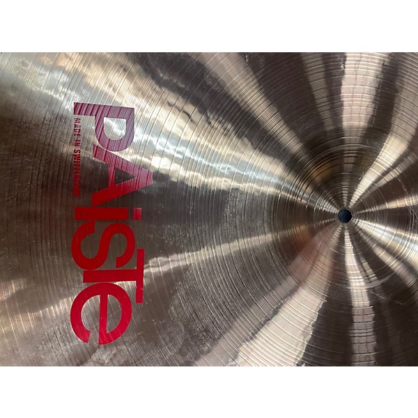 Used Paiste 24in 2002 Ride Cymbal