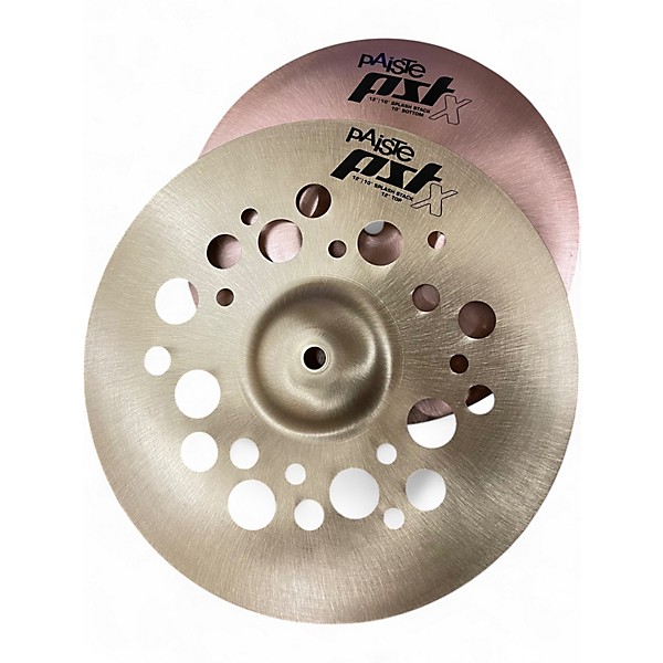 Used Paiste 12in pstx splash stack Cymbal