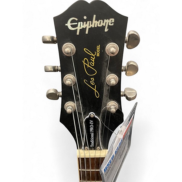 Used Epiphone Les Paul Traditional Pro IV blueberry burst Solid Body Electric Guitar