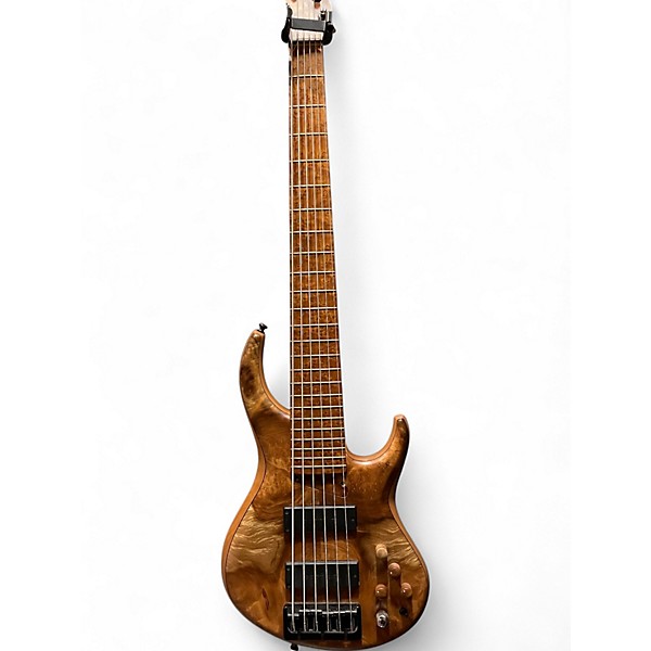 Used MTD USA 635-24 Natural Electric Bass Guitar