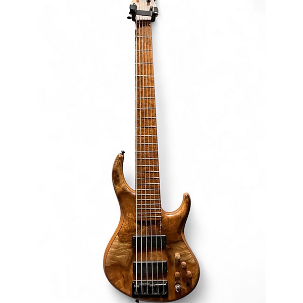 Used MTD USA 635-24 Natural Electric Bass Guitar