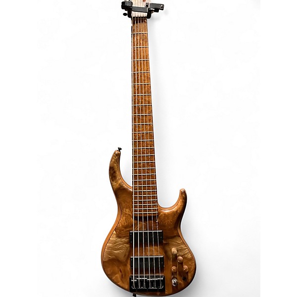 Used MTD USA 635-24 Natural Electric Bass Guitar