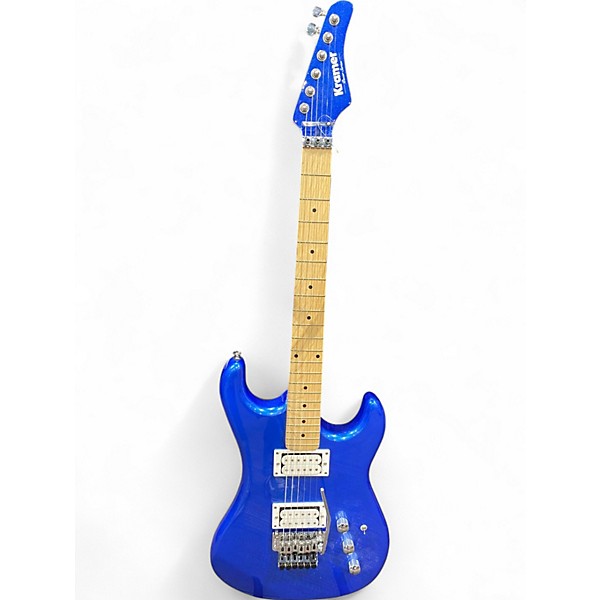 Used Kramer Pacer Classic Blue Solid Body Electric Guitar