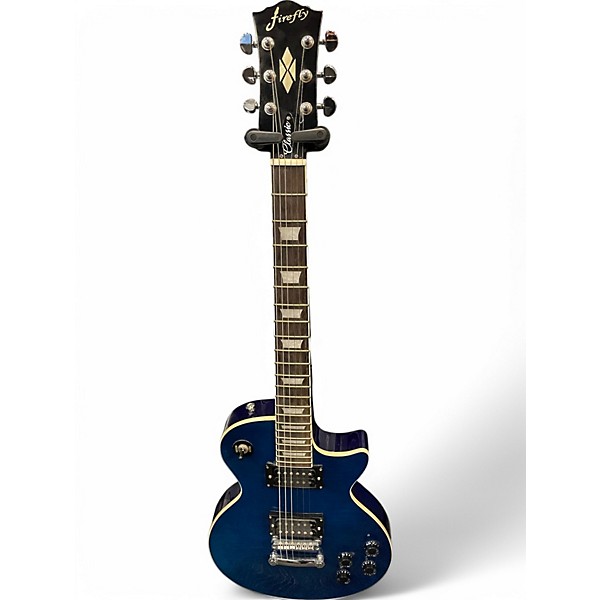 Used Firefly FFLP Blue Solid Body Electric Guitar