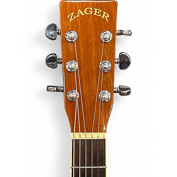 Used Zager ZAD-50 Natural Acoustic Guitar