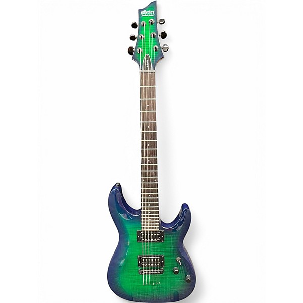 Used Schecter Guitar Research C6 ELITE BLUE GREEN Solid Body Electric Guitar,Specials : American Fashion Style Bags On Sale Used Schecter Guitar Research C6 ELITE BLUE GREEN Solid Body Electric Guitar,Specials : American Fashion Style Bags On Sale