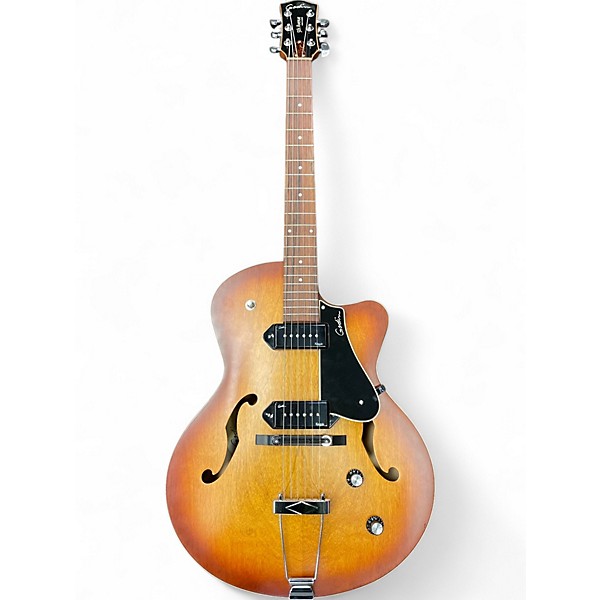 Used Godin 5th Avenue Kingpin II cognac burst Hollow Body Electric Guitar
