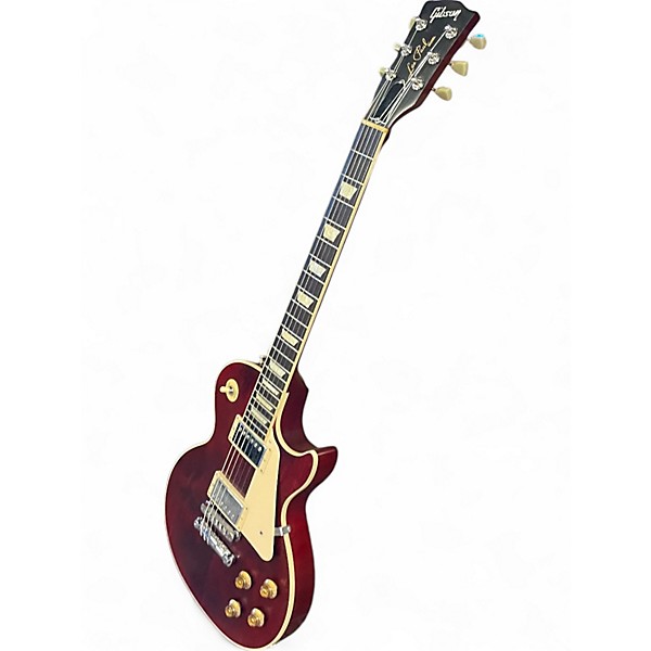 Used Gibson Les Paul Traditional Pro V Cherry Solid Body Electric Guitar