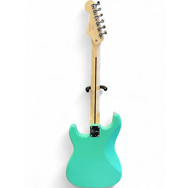 Used Squier Standard Stratocaster Seafoam Green Solid Body Electric Guitar