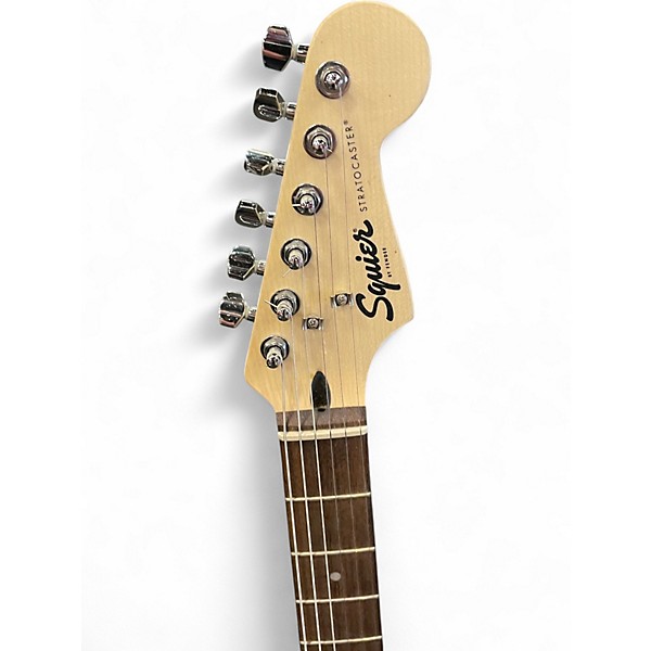Used Squier Standard Stratocaster Seafoam Green Solid Body Electric Guitar