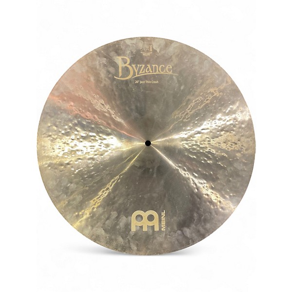 Used MEINL 20in Byzance Jazz Thin Crash Cymbal