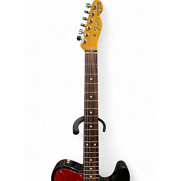 Used 2010s Fender Telecaster TC72 FUTOSHI ABE Black Solid Body Electric Guitar