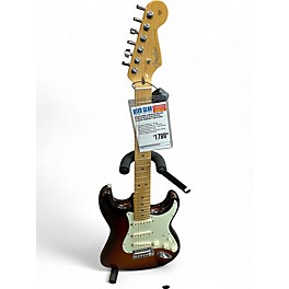 Used Fender American Deluxe Stratocaster Plus MYSTIC 3-COLOR SUNBURST Solid Body Electric Guitar