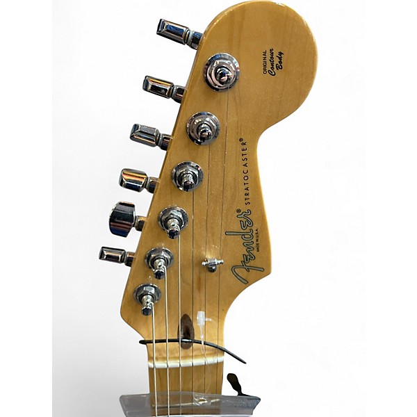 Used Fender American Deluxe Stratocaster Plus MYSTIC 3-COLOR SUNBURST Solid Body Electric Guitar