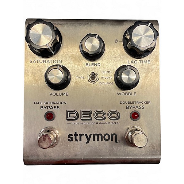 Used Strymon Deco Tape Saturation and Doubletracker Delay Effect Pedal