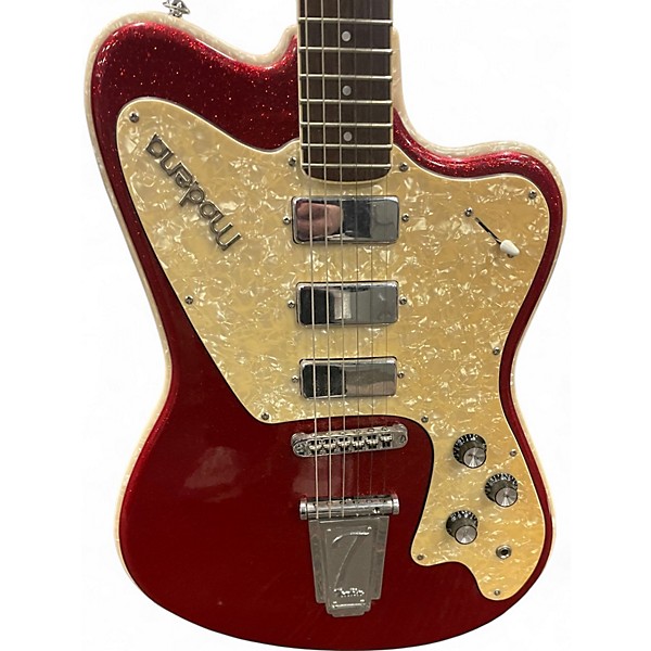 Used Italia MODENA SPARKLE RED Solid Body Electric Guitar