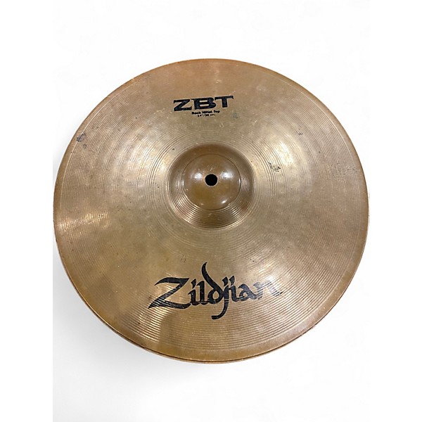 Used Zildjian 14in ZBT Rock Hi Hat Pair Cymbal