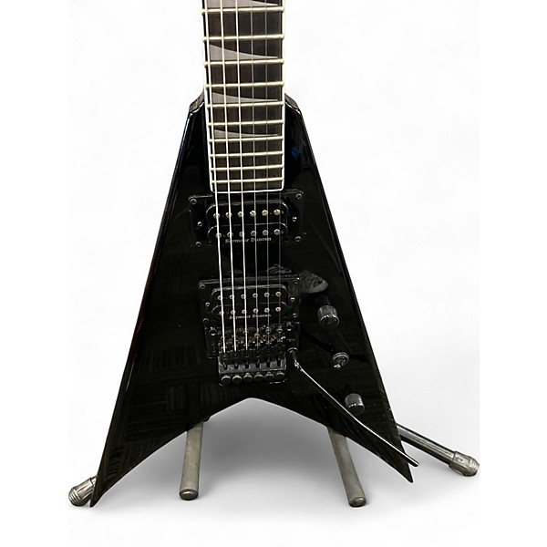 Used Jackson King V Pro Series Black Solid Body Electric Guitar