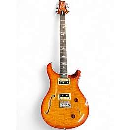 Used 2008 PRS SE Custom 22 amber burst Solid Body Electric Guitar