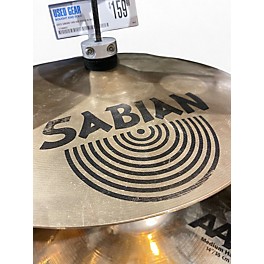 Used SABIAN 14in AAX Stage Hi Hat Pair Cymbal