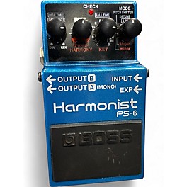 Used BOSS PS6 Harmonist Effect Pedal