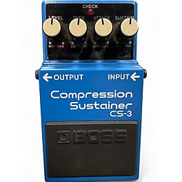 Used BOSS CS3 Compressor Sustainer Effect Pedal