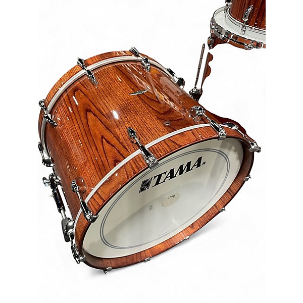 Used 2021 TAMA 4 Piece Star Walnut Cinnamon Chestnut Drum Kit