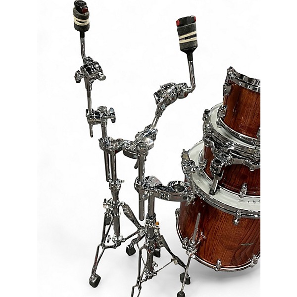Used 2021 TAMA 4 Piece Star Walnut Cinnamon Chestnut Drum Kit