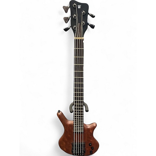 Used Warwick 2016 Masterbuilt 5-String Thumb BO (Wenge Neck) Bubinga Electric Bass Guitar