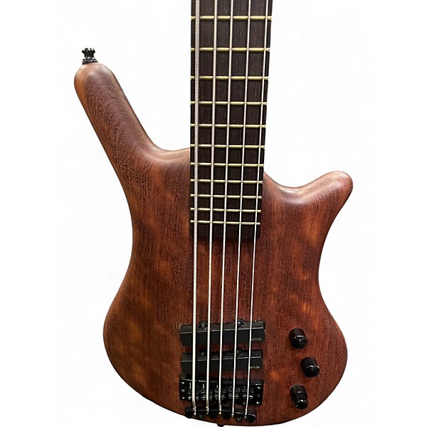 Used Warwick 2016 Masterbuilt 5-String Thumb BO (Wenge Neck) Bubinga Electric Bass Guitar