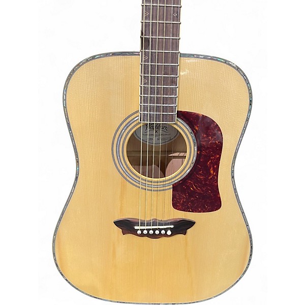 Used Washburn D30S Natural Acoustic Guitar