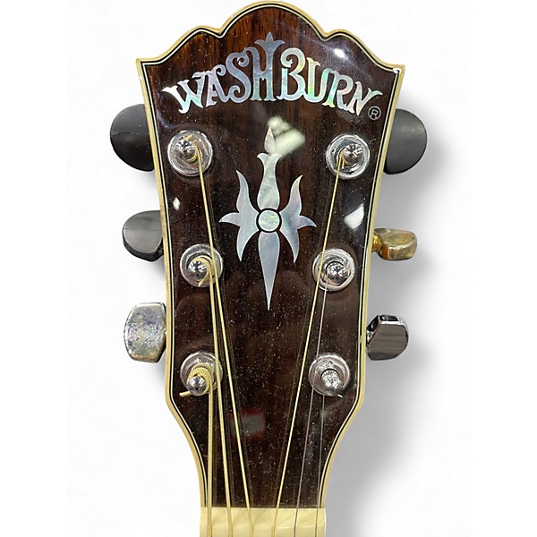 Used Washburn D30S Natural Acoustic Guitar