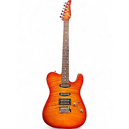 Used Tom Anderson Hollow Drop Top Sunburst Solid Body Electric Guitar
