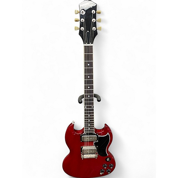 Used Epiphone Tony Iommi SG Custom Candy Apple Red Solid Body Electric Guitar