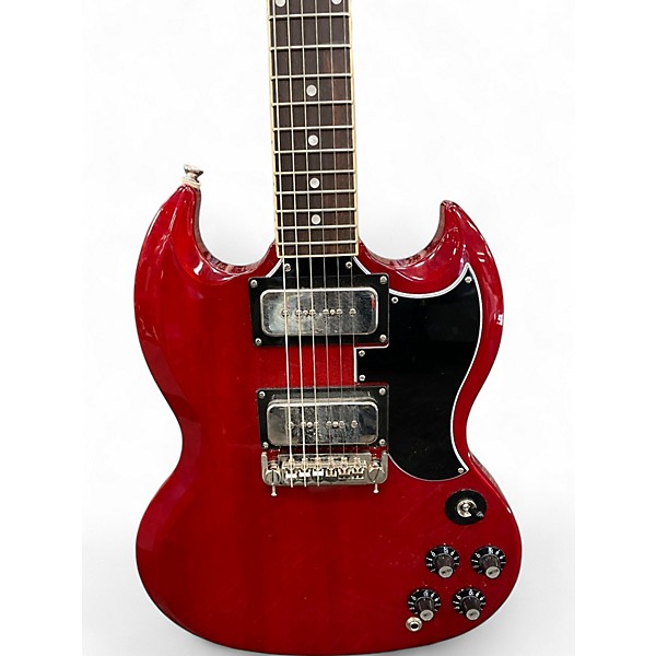 Used Epiphone Tony Iommi SG Custom Candy Apple Red Solid Body Electric Guitar