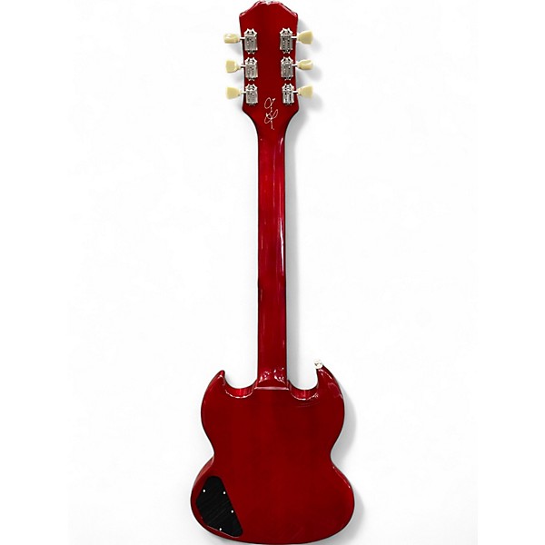 Used Epiphone Tony Iommi SG Custom Candy Apple Red Solid Body Electric Guitar
