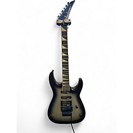 Used Jackson JS34Q Dinky Black and Silver Solid Body Electric Guitar