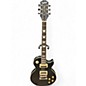 Used Epiphone Les Paul Traditional Pro IV Satin Black Solid Body Electric Guitar thumbnail