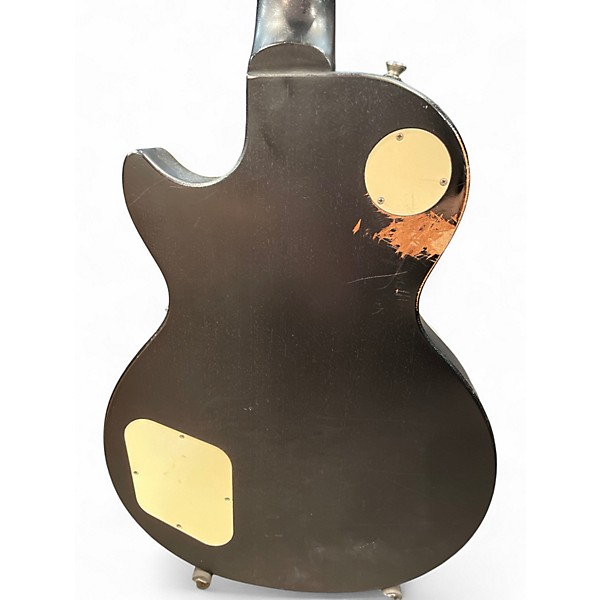 Used Epiphone Les Paul Traditional Pro IV Satin Black Solid Body Electric Guitar
