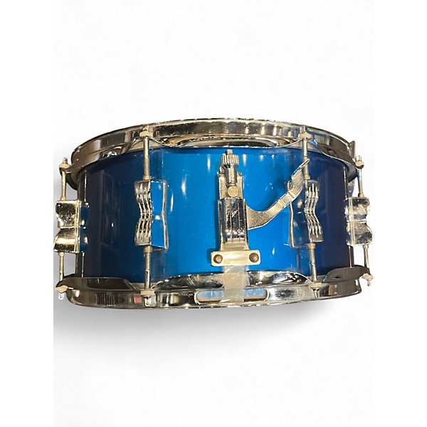 Used Ludwig 5X14 Accent CS Snare Blue Agave Drum