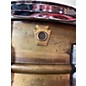 Used Ludwig 6.5in Raw Brass 6.5 x 14 Brass Drum