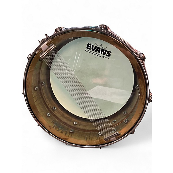 Used Ludwig 6.5in Raw Brass 6.5 x 14 Brass Drum