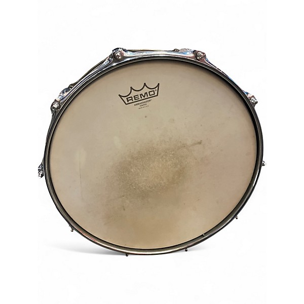 Used Ludwig 6.5in Raw Brass 6.5 x 14 Brass Drum