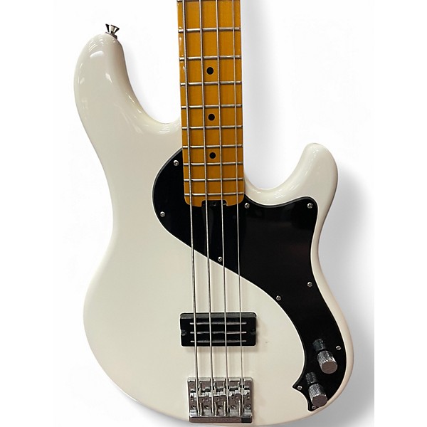 Used Fender Modern Player Dimension Bass Olympic White Electric Bass Guitar