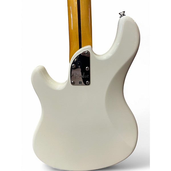 Used Fender Modern Player Dimension Bass Olympic White Electric Bass Guitar