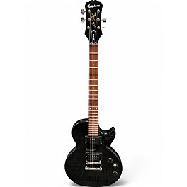 Used Epiphone Les Paul Special II Plus Trans Black Solid Body Electric Guitar