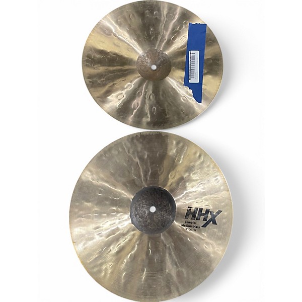 Used SABIAN 14in HHX Complex Hi Hat Pair Cymbal