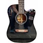 Used Guild D-140CE Black Solid Body Electric Guitar